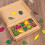 Kinder Blatt Holz Puzzles Gestaltung Sortierung 4