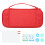 Capa para console de jogos Nintendo Switch Lite, resistente e com interior em microfibra macia, bolso de malha com zíper, alça de pulso ajustável 1