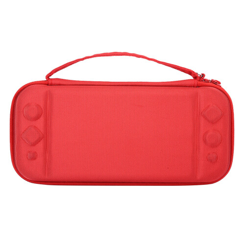 Capa para console de jogos Nintendo Switch Lite, resistente e com interior em microfibra macia, bolso de malha com zíper, alça de pulso ajustável 1