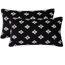Housses de coussin à texture jacquard losange, fermeture éclair invisible alliant praticité et style, couleurs éclatantes pour une décoration