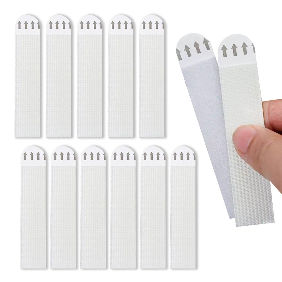 Adhesive Wall Mounting Strips 12Pcs Strong Load Capacity Damage Removal For Home Dã©Cor 9119770951038