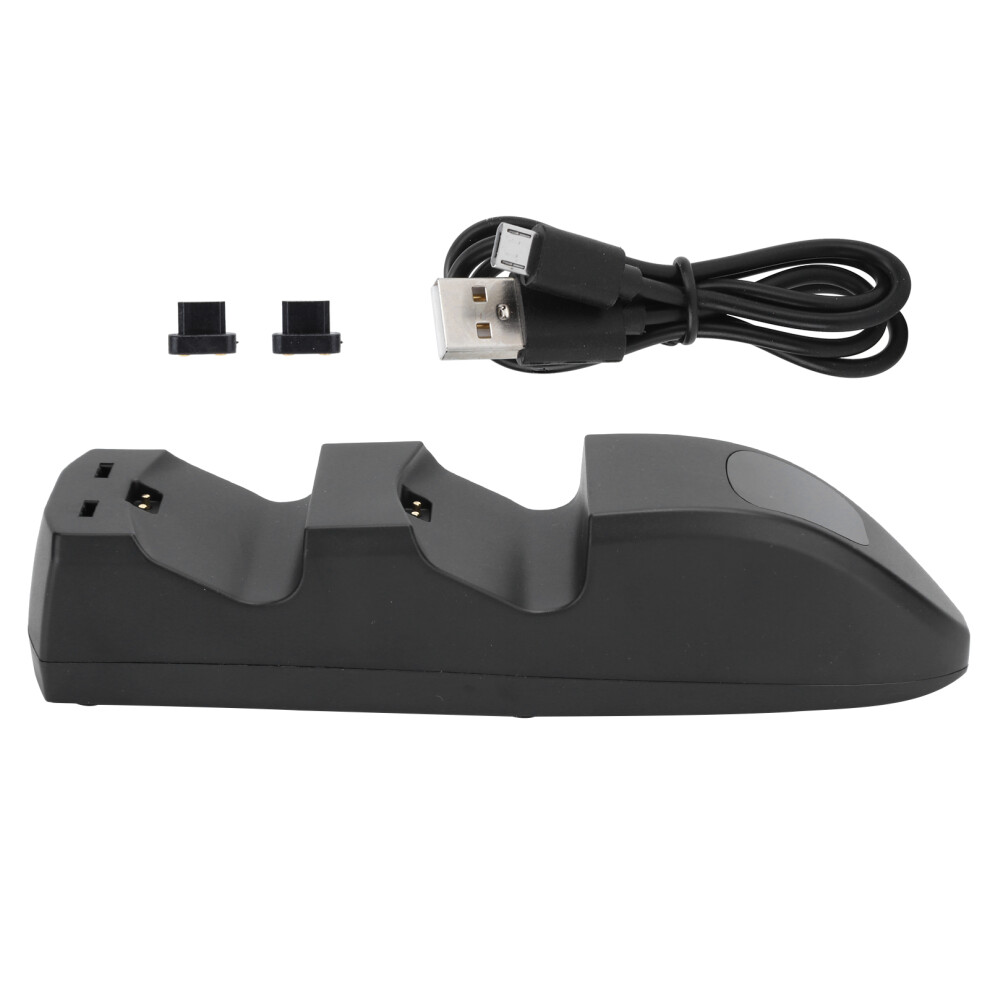 Ps4 Charging Dock Station With Led Indicators Fast Dual Usb Charger For Ps4 Pro Slim Controllers, Overheat Protection Gaming Accessory, Fast Charge 9420858117421