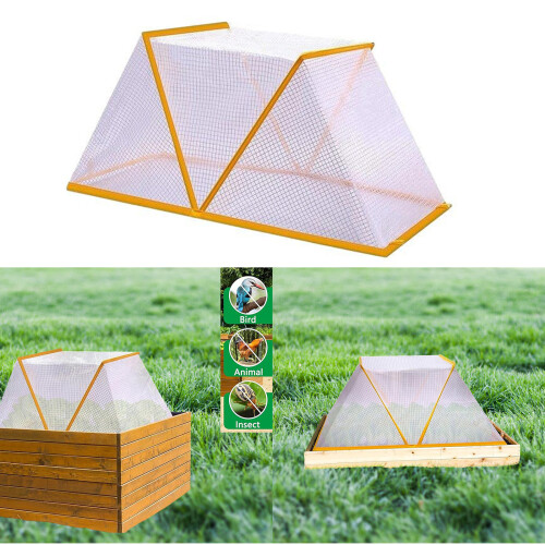 Protective Mesh Plant Cage Foldable Cover Bird Insect-large 1