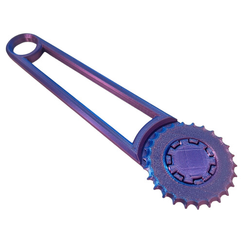 Ergonomic Cardboard Perforating Cutter Rotating-Purple