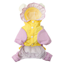 Waterdichte regenjassen voor honden Poncho's Jas 5 maten om-XL
