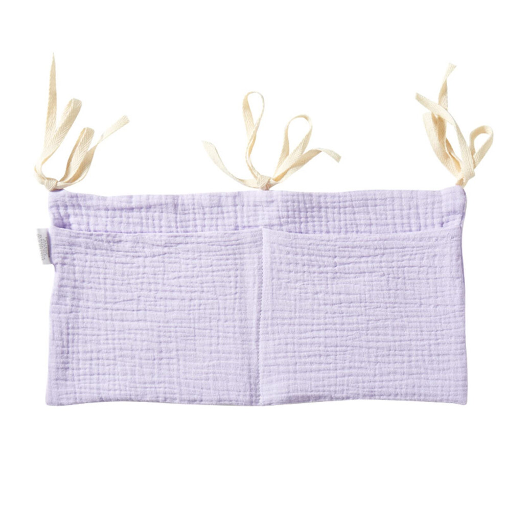 Hanging Diaper Organizer, 12Pocket Nursery Storage, Durable Nonwoven Fabric, Crib Rail Organizer for Diapers and Toys