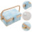 Sewing Tools Box With Compartments For Home Storage Basket And Embroidery Tool Holder 4