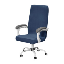 Housse de chaise élastique en velours, motif renard-Tibet