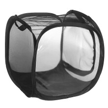 Coșuri pliabile din plasă durabilă, plasă pliabilă pentru insecte, colectare sigură a insectelor, permeabilitate bună la aer, manipulare
