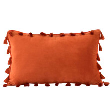 Housse de coussin décorative bohème, en coton doux de qualité supérieure, carrée, fermeture éclair invisible pour un entretien facile, coussin