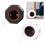 Stille digitale timer Oplaadbare timer Automatisch roterend-Wit 3