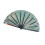 Vibrantly Holographics Folding Hand Fan For Dance-G model 1