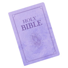 Religious Plushes Scripture Pillow Removable Cover Gift-Purple