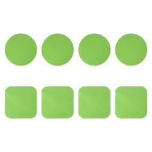 Pack of 8 Effortlessly Rubber Opener Tool Jar Bottle-Green
