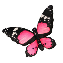 Leuke Maagd Vlinder Sierkussen Kussens Pluche-Roze vlinder