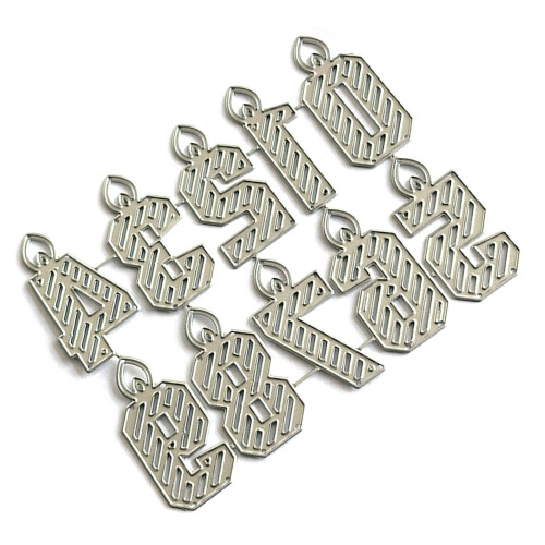 Metal Die Cuts Embossing Stencils 0-9 Number Cutting Dies