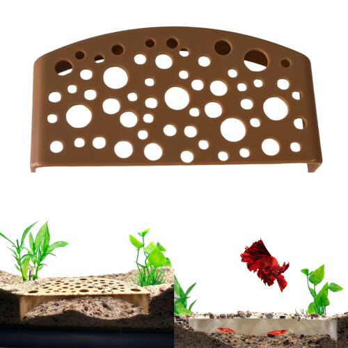 Plastic Shrimp Sanctuaries Trapezoid Fish Tanks-White 2