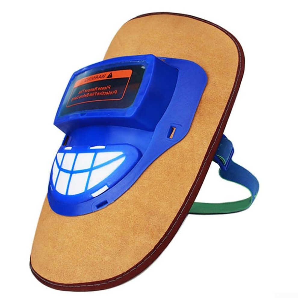 Breathable Welding Helmet For Argon Welding, Widened And Lengthened Viewing Area, Yellow 9365049231923