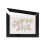Interchangeables Children Craft Frame Wall Gallery-Black large 1