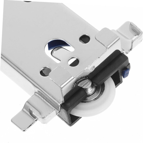 Sliding Door Rollers, 2Pack, Replacement for Wardrobe Doors, Smooth Glide Track System, Recessed Hardware Compatible 1