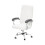 Housse de chaise élastique en velours, motif renard-Blanc 1
