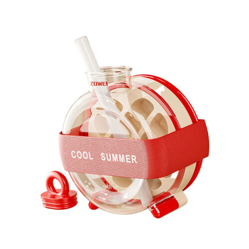 Dubbele functie ijsblokjes watercontainer met-1