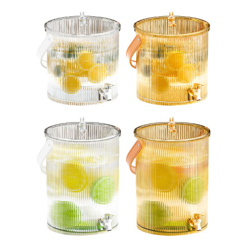 Veilige plastic watercontainer Hittebestendige-3,5L wit 1