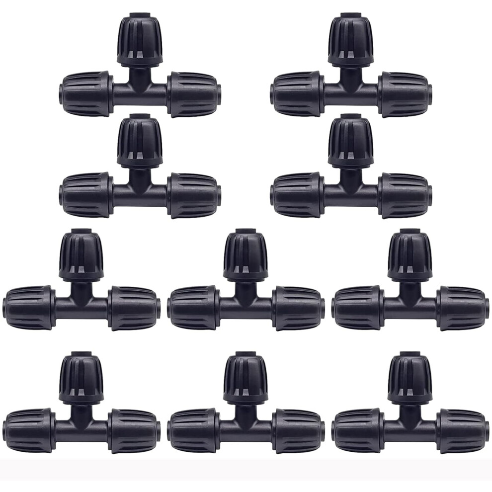 Wide Applications Irrigation Tubing Adapter, Drip Irrigation Hose Connectors For Garden Faucet Hose Adapter, Drip Irrigation Fittings, Reusable And Re 9554910078457