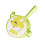 Funny Rattle Shape Ice Mould Dishwasher Safe Easy-Green 1