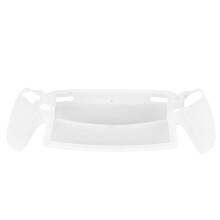 Custodia ergonomica per PlayStation Portal, cover protettiva in silicone morbido con impugnatura ergonomica per i pulsanti posteriori e copri-levette