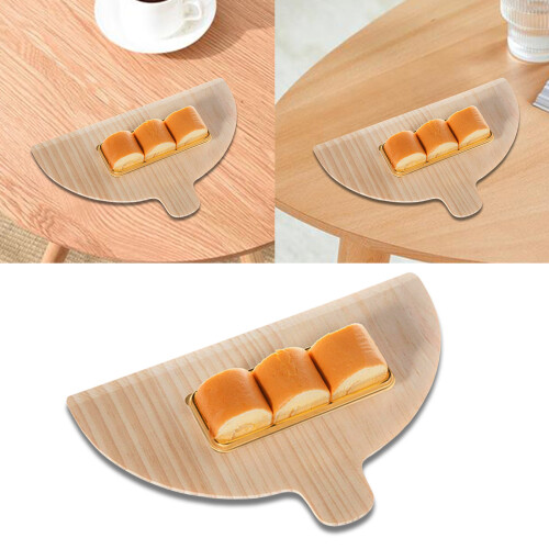 4pcs Heat Resistant Pizza Peels with Ergonomic Handle Half Round 1