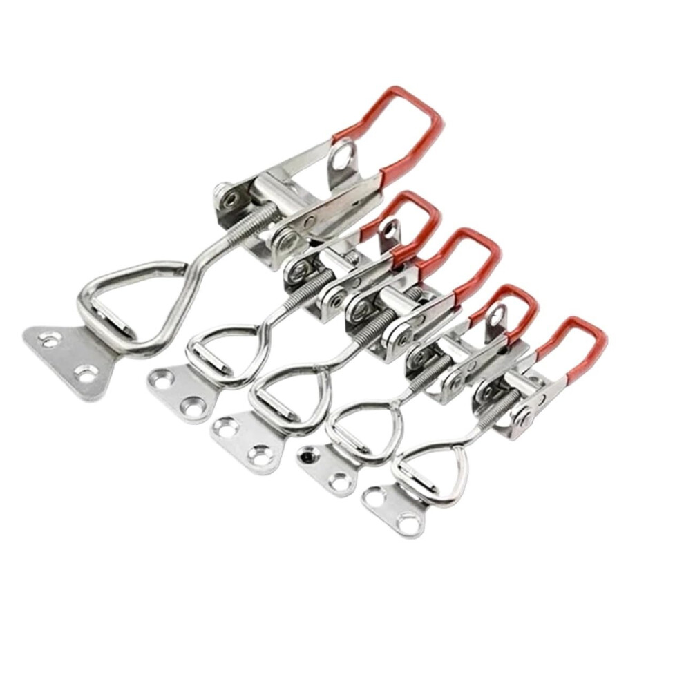 Toggle Clamp Adjustable 2 Pack Quick Release Latch Catch Push Pull Style H 9365049231237