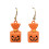 Unique Halloween Bat Pumpkin Dangle Earrings User-Pumpkin bag 1