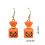 Lightweight Comfortable Alloy Bat Pumpkin Earrings-Pumpkin 1 2