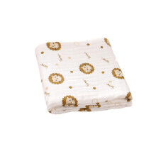 Infant Blanket, 4Layer Cotton Bath Towel, Soft Toddler Blanket for Sensitive Skin, Easy Carry, Multi Pattern