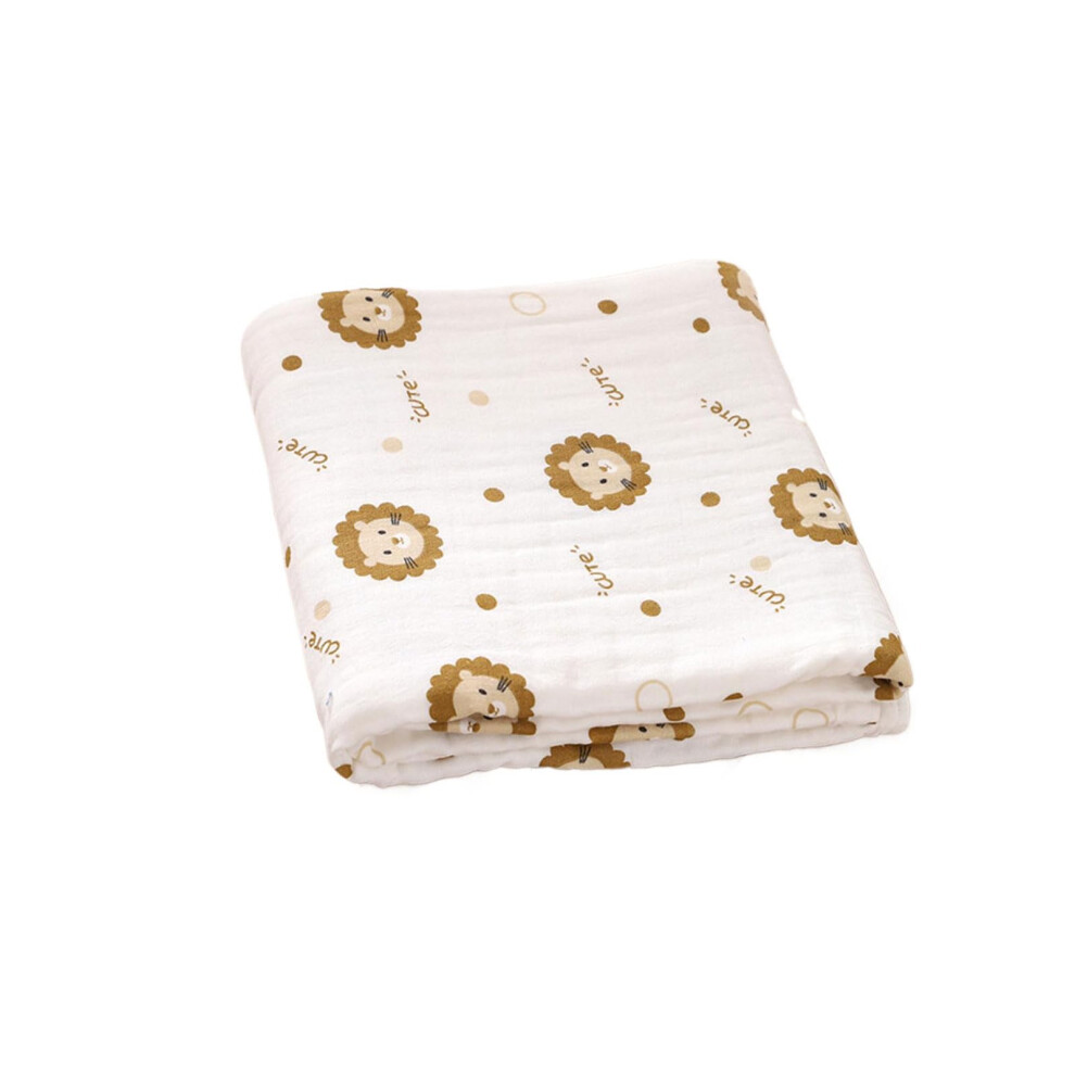 Infant Blanket, 4Layer Cotton Bath Towel, Soft Toddler Blanket for Sensitive Skin, Easy Carry, Multi Pattern