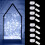 Creative Decoration String Lights, Battery Operated Silver Wire for Flexible Indoor Use 5