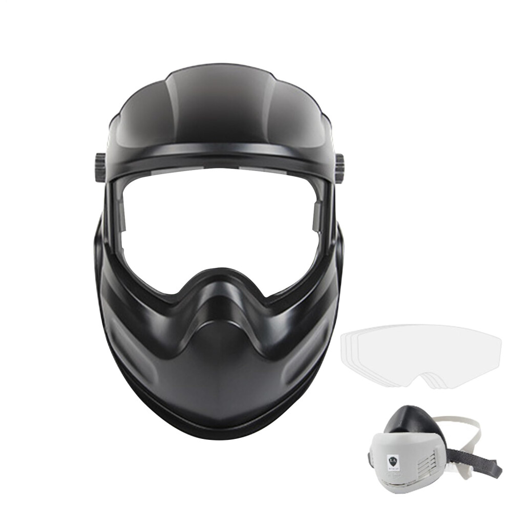 Welding Helmet Large Viewing Area Uv Resistant Dustproof Face Shield For Arc Mig Tig Welding Cutting Grinding Mask 9365049232456