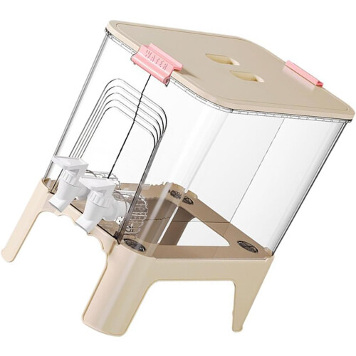 Portable Mini Fridge With Faucet 6.5L Beverage Cooler For Cold Drinks Compact Lightweight 1