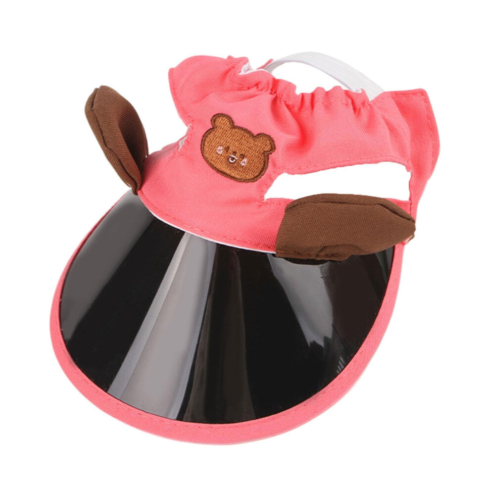 Dog Visor Hat Adjustable Pet Sun Hat For Small And Large Dogs Outdoor Sun Protection Breathable Fabric 9365049232869