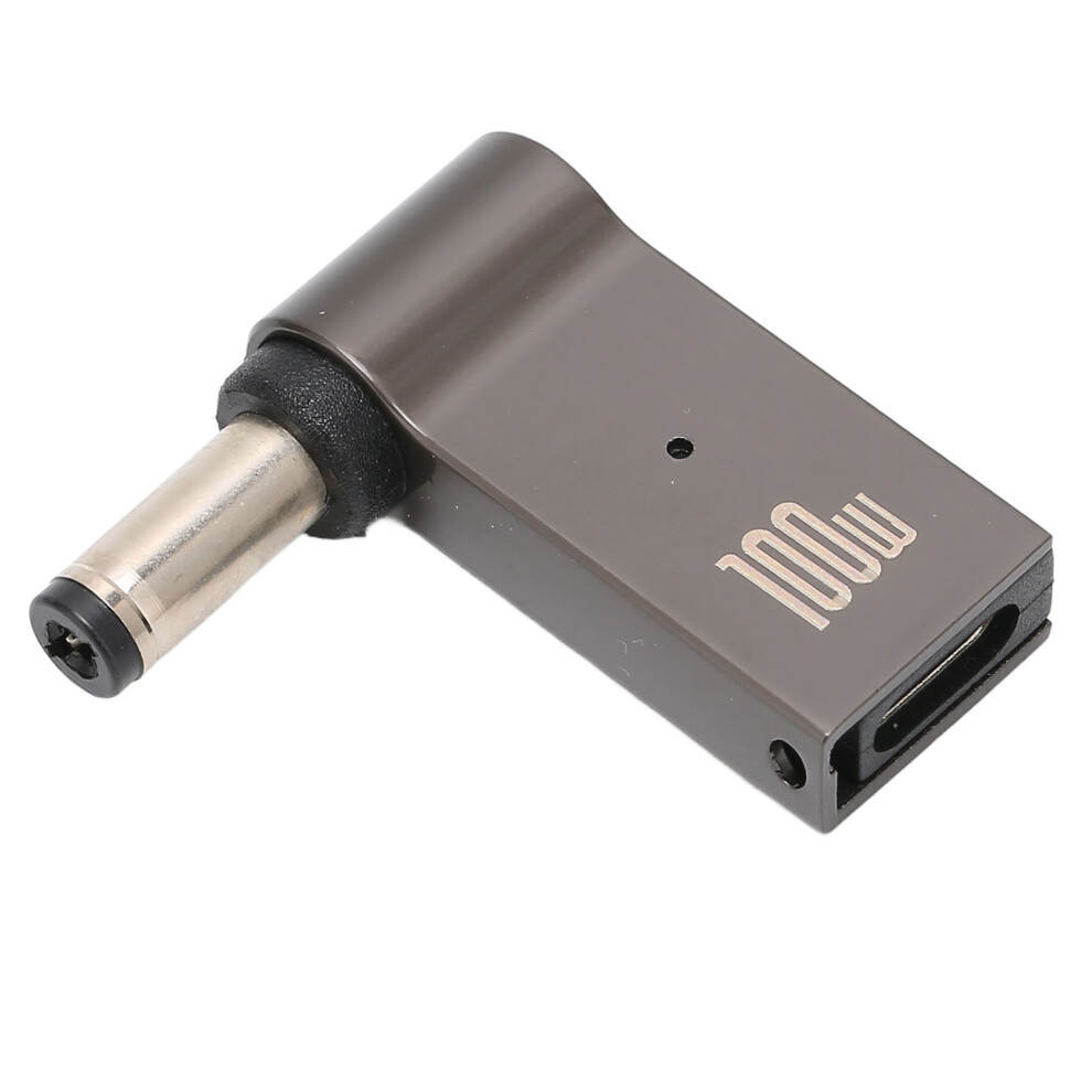 Usb C To Dc Converter For Laptop Reliable And Efficient Power Supply Up To 100W Pd Emulator Trigger Chip Built-In Aluminum Alloy Shell Fast Charging P 9486358017234