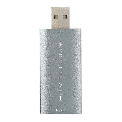Συσκευή καταγραφής βίντεο HDMI, κάρτα καταγραφής υψηλής ποιότητας HDMI σε USB2.0 για ροή
