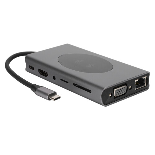 Διανομέας USB C για βελτιωμένη συνδεσιμότητα, βάση επέκτασης διεπαφής πολυμέσων