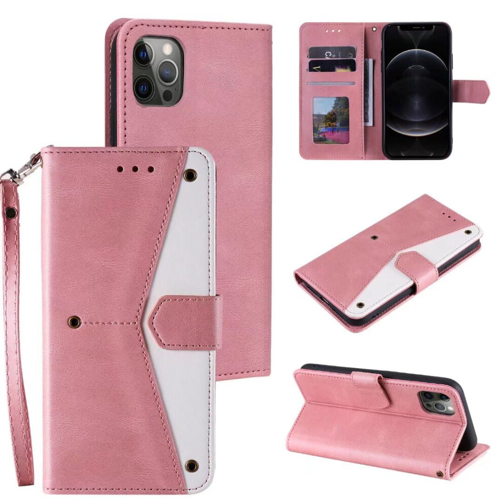Case For Samsung Galaxy A26 Shockproof Ultra Fit Flip Folio Leather Wallet Kickstand Card Slot Magnetic Closure Pink 9119770954275