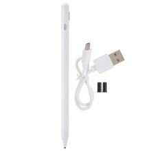 Aktiver Stift für iPad-Geräte, präziser und geschmeidiger Stift, kompatibel mit Modellen von 2018-2024 mit Handballenerkennung und