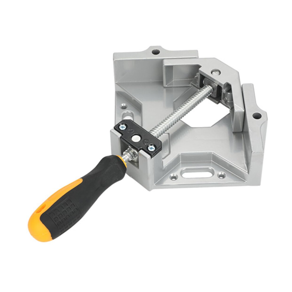 Right Angle Clamp Aluminum Alloy 1Piece Singlehandle Woodworking Clamp Tool For Framing, Welding, Cabinet Installation 9119770954367