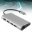 Διανομέας USB C για μεταφορά δεδομένων υψηλής ταχύτητας, έξοδος βίντεο HDMI 4K και 5
