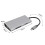 Διανομέας USB C για μεταφορά δεδομένων υψηλής ταχύτητας, έξοδος βίντεο HDMI 4K και 7