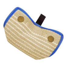 Jute Bite Pillow With Handle For Bite Strength Training, TearResistant Tug Toy, Medium And Large Dogs, German Shepherds