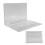 Capa rígida transparente para MacBook Air de 13 polegadas, leve e fina, com design de encaixe, incluindo protetor de tela e teclado. 2